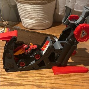 Red Monster Truck Playset